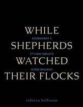While Shepherds Watched Their Flocks SATB choral sheet music cover